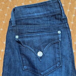 Hudson jeans. 31”inseam. Dark blue. Skinny jeans.